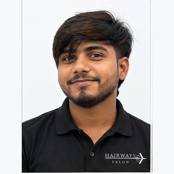 A member of the team at Hairways Unisex Family Salon