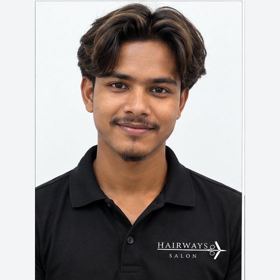 A member of the Hairways team