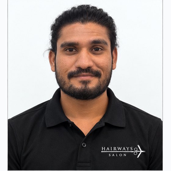 A member of the team at Hairways Unisex Family Salon